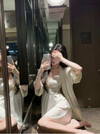 Nora • レースガウン＆ベビードールセット