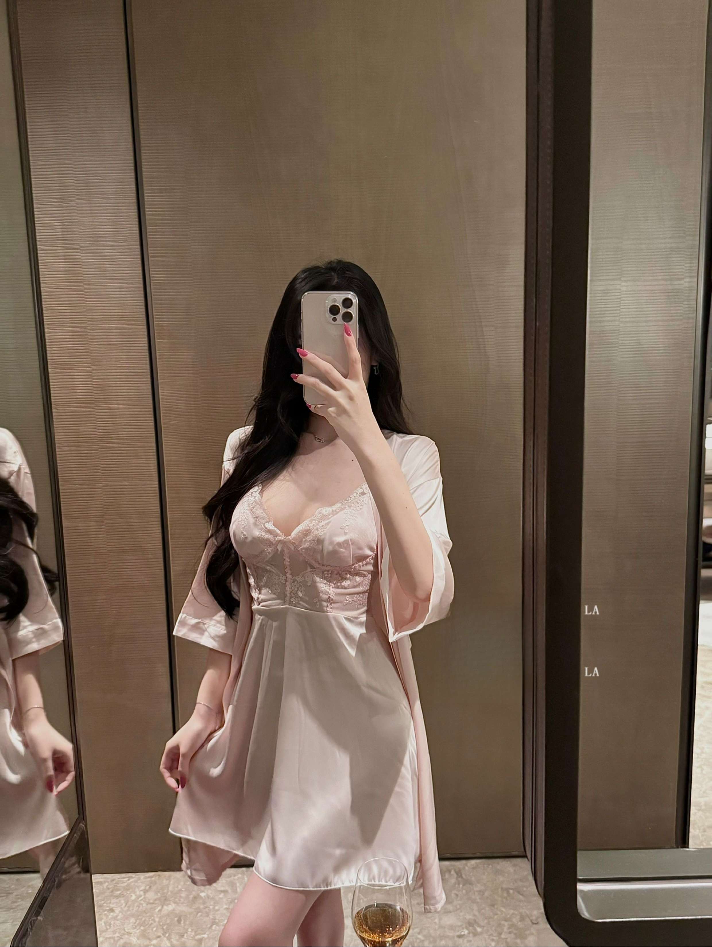 Nora • レースガウン＆ベビードールセット