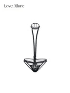 Roselly • ホルターネックオープン ハーフバックショーツ