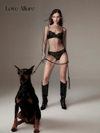 Sla • レースハーフバックショーツ