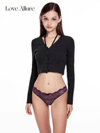 Sla • レースハーフバックショーツ