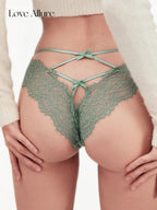 Sla • レースハーフバックショーツ