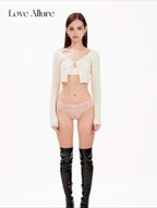 Sla • レースハーフバックショーツ